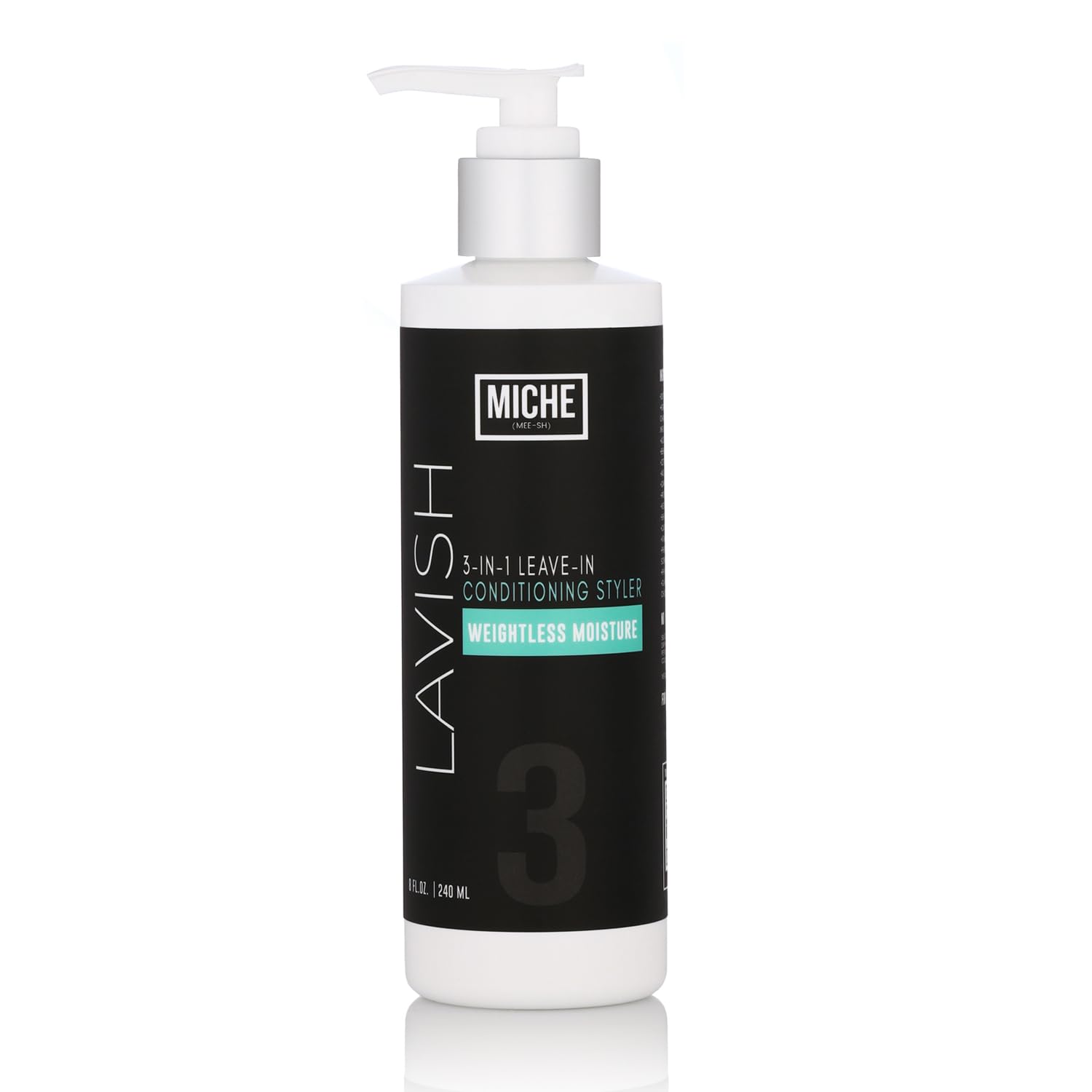 Miche Beauty Miche Lavish, botella frontal, hidratación suave para rizos