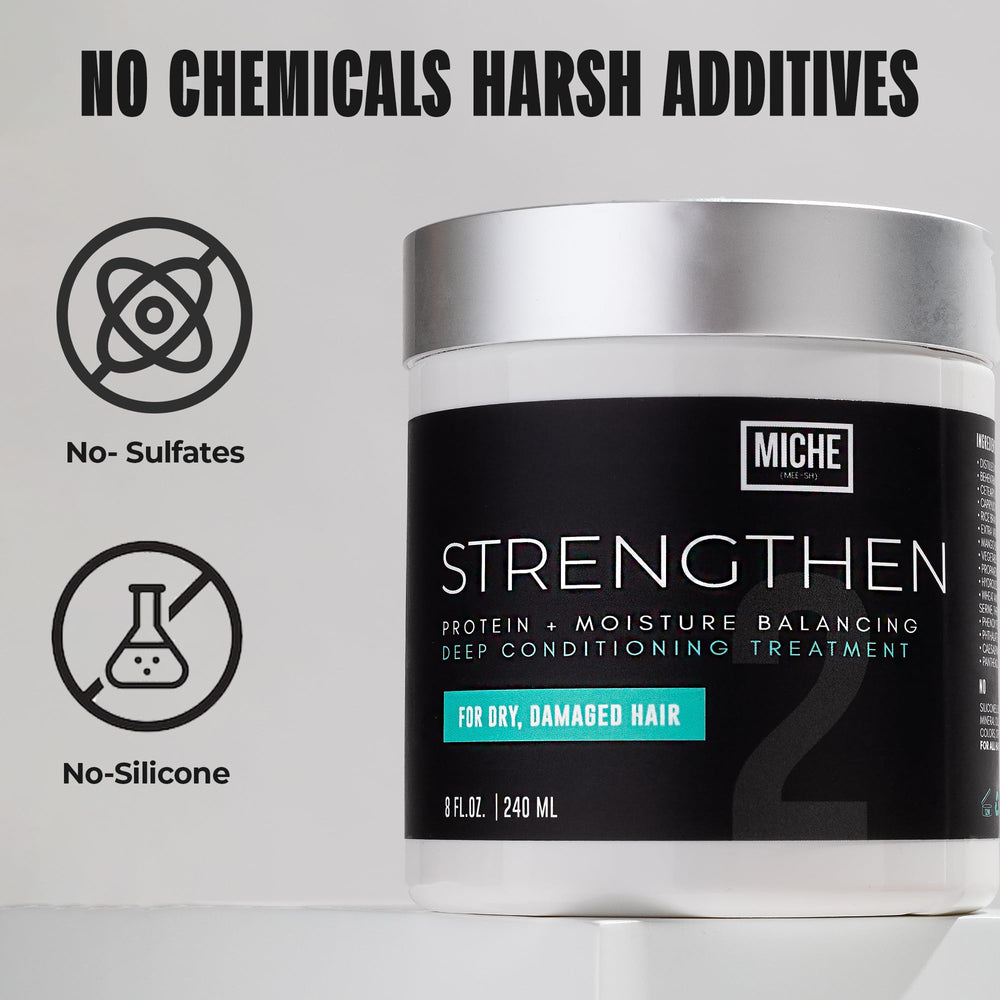 Miche Beauty Strengthen Proteina: color seguro para cabello teñido