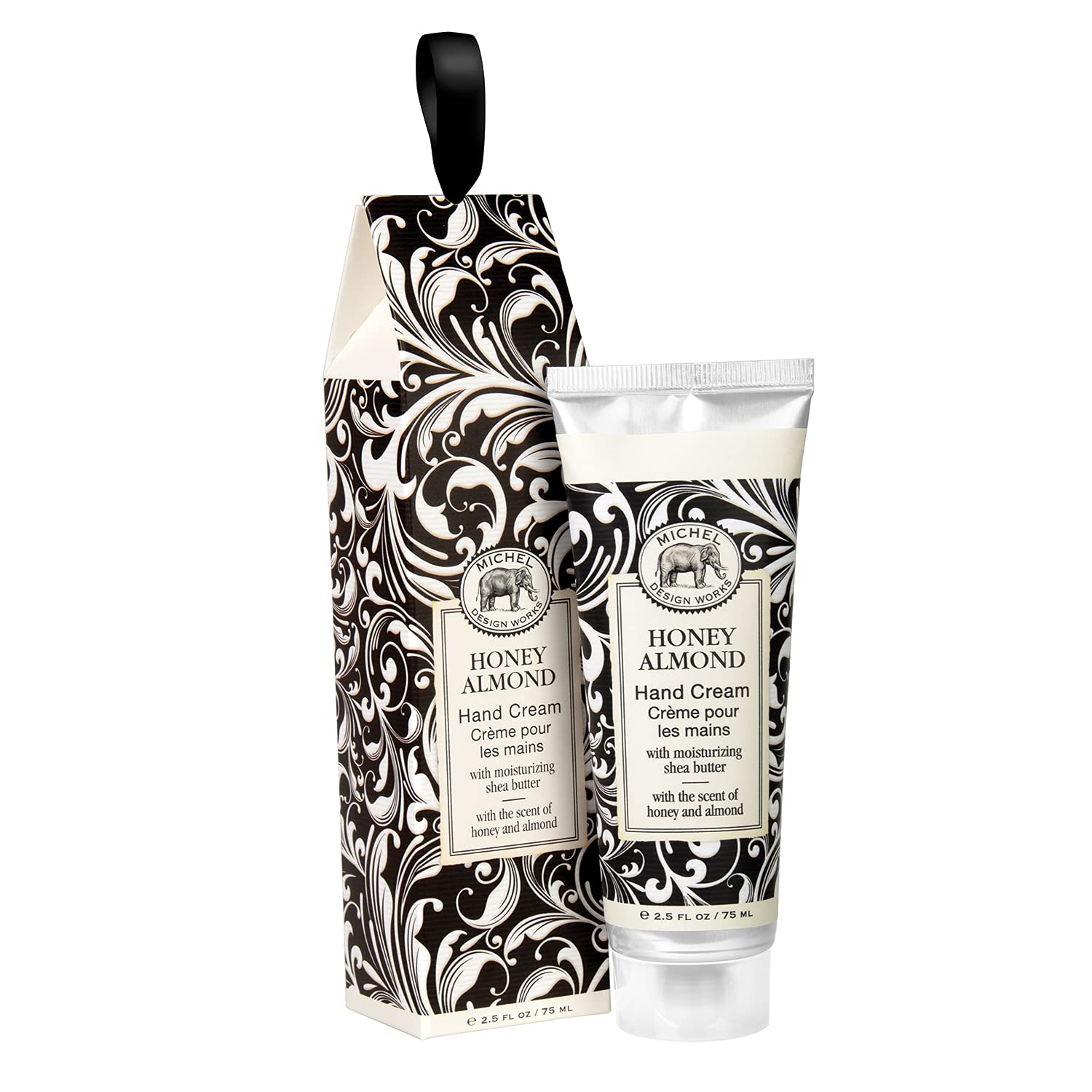 Michel Design Works crema manos grande, bote 75 ml, hidratación suave y duradera