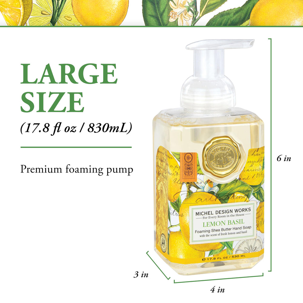 Aroma fresco limon-albahaca que perfuma cocina y baño