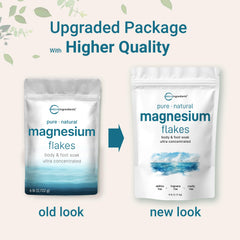 Micro Ingredients: escamas de magnesio para relajación muscular tras baño caliente
