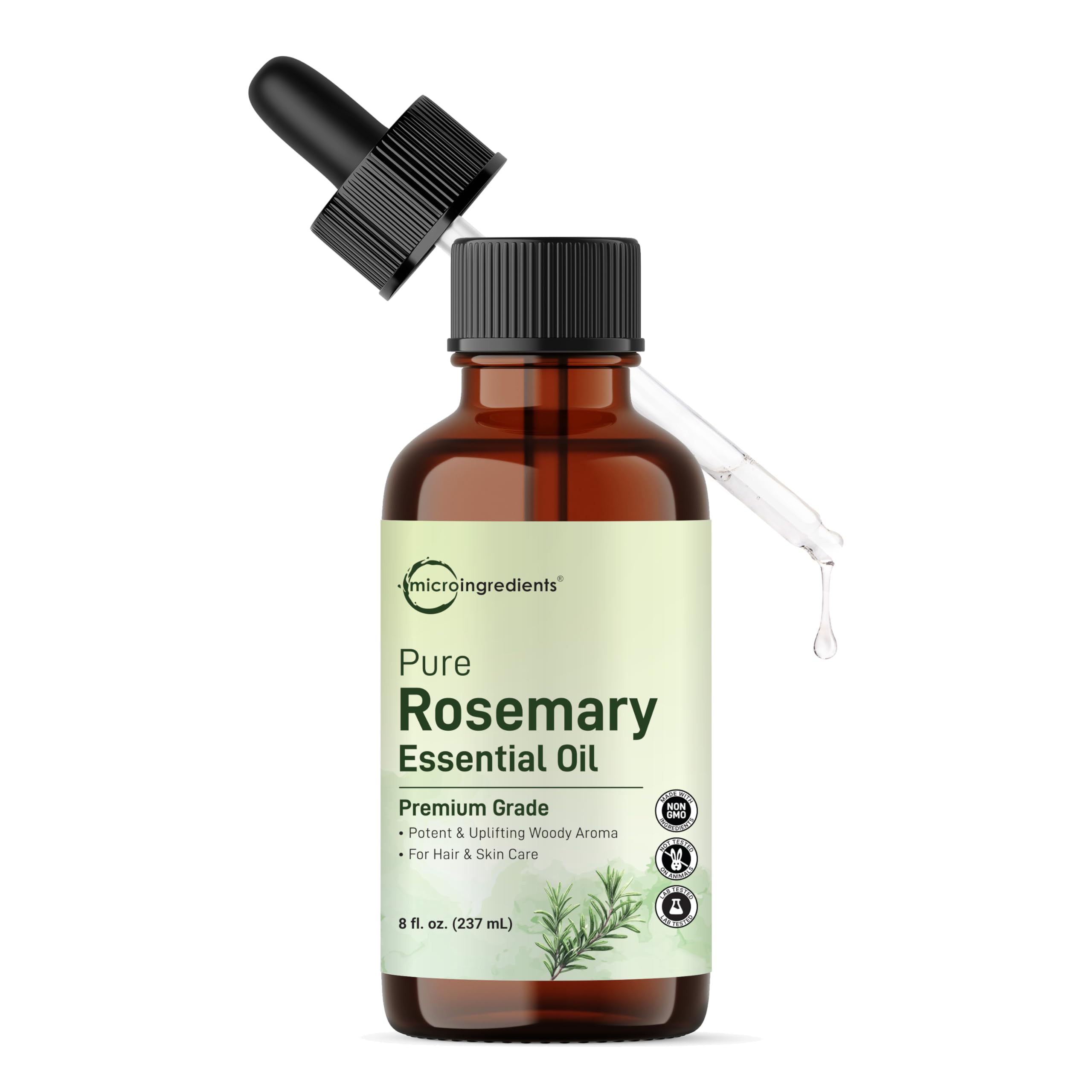 Micro Ingredients Romero, etiqueta libre de crueldad para compra responsable