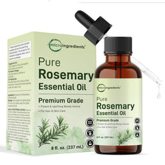 Micro Ingredients Romero, frasco con cuentagotas para aromaterapia suave