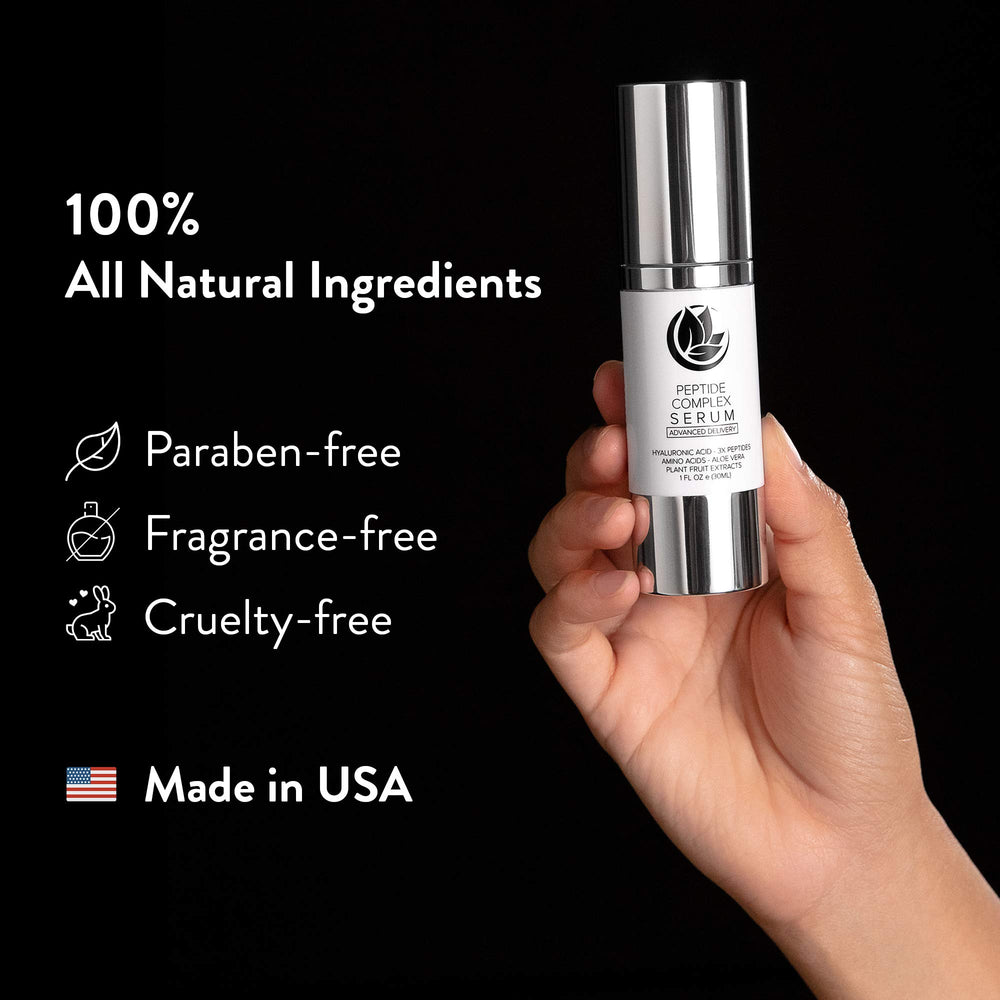 Microderm GLO envase hecho en EE UU para pureza