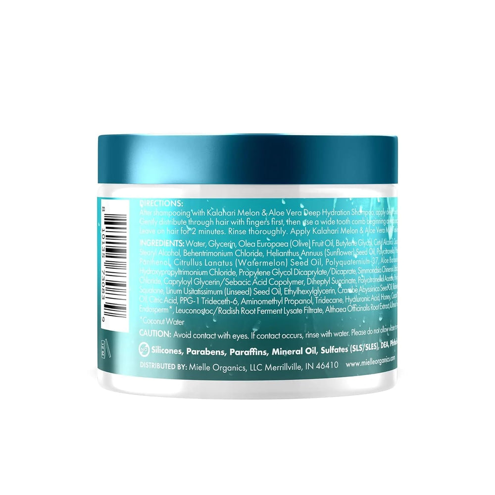 Cabello brillante y con vitalidad tras usar Mielle.