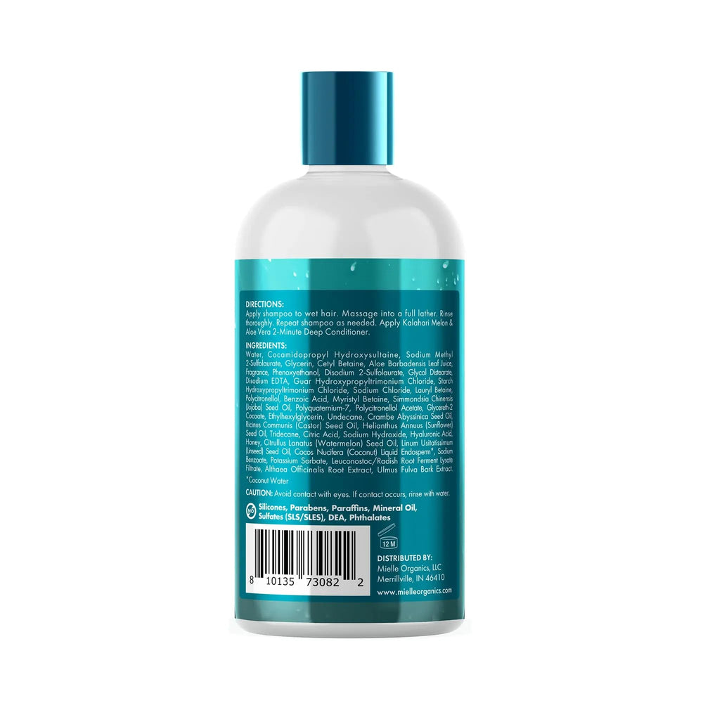 Mielle Organics Uso recomendado con acondicionador para sellar humedad en rizos.