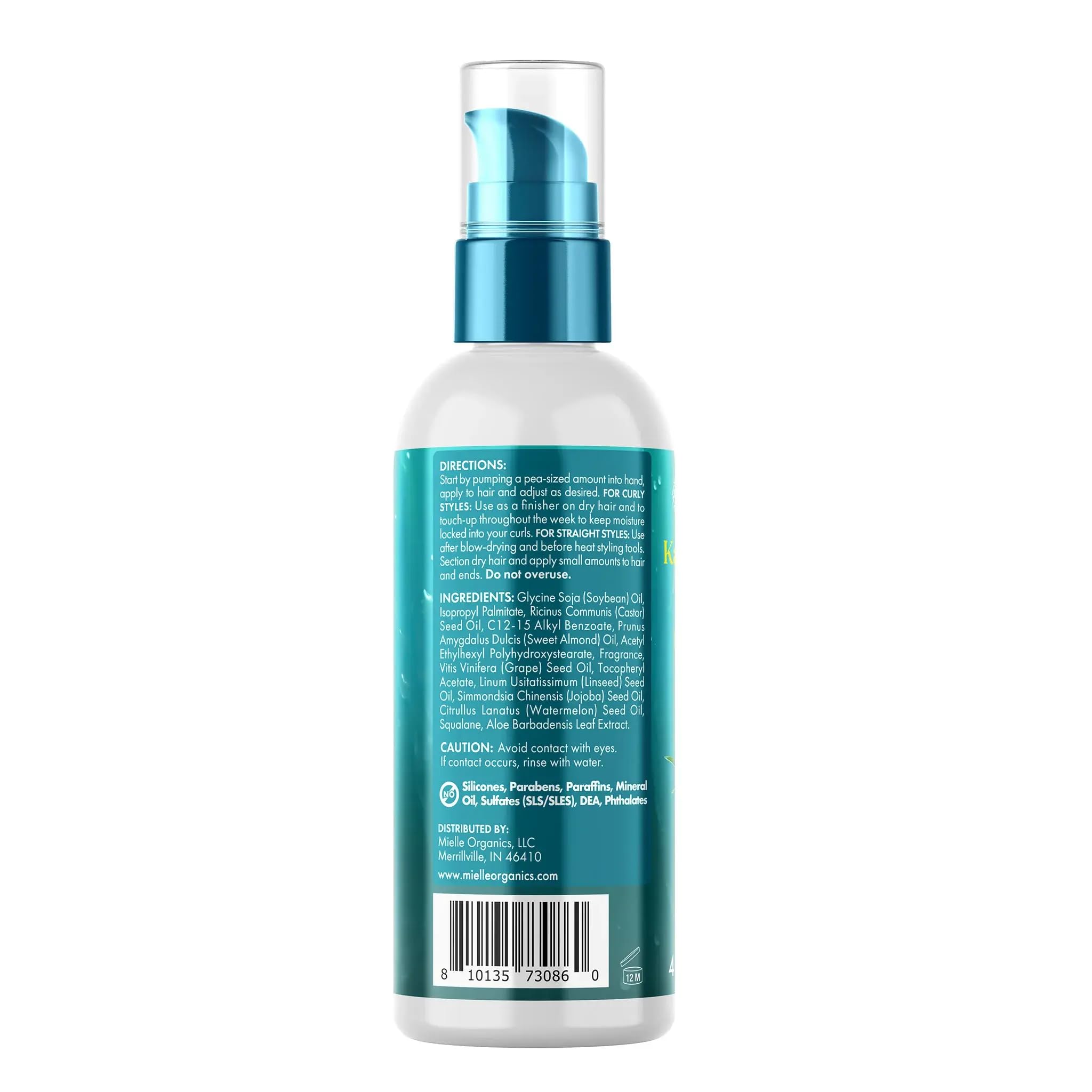 Mielle Organics Uso diario como acabado para rizos definidos.
