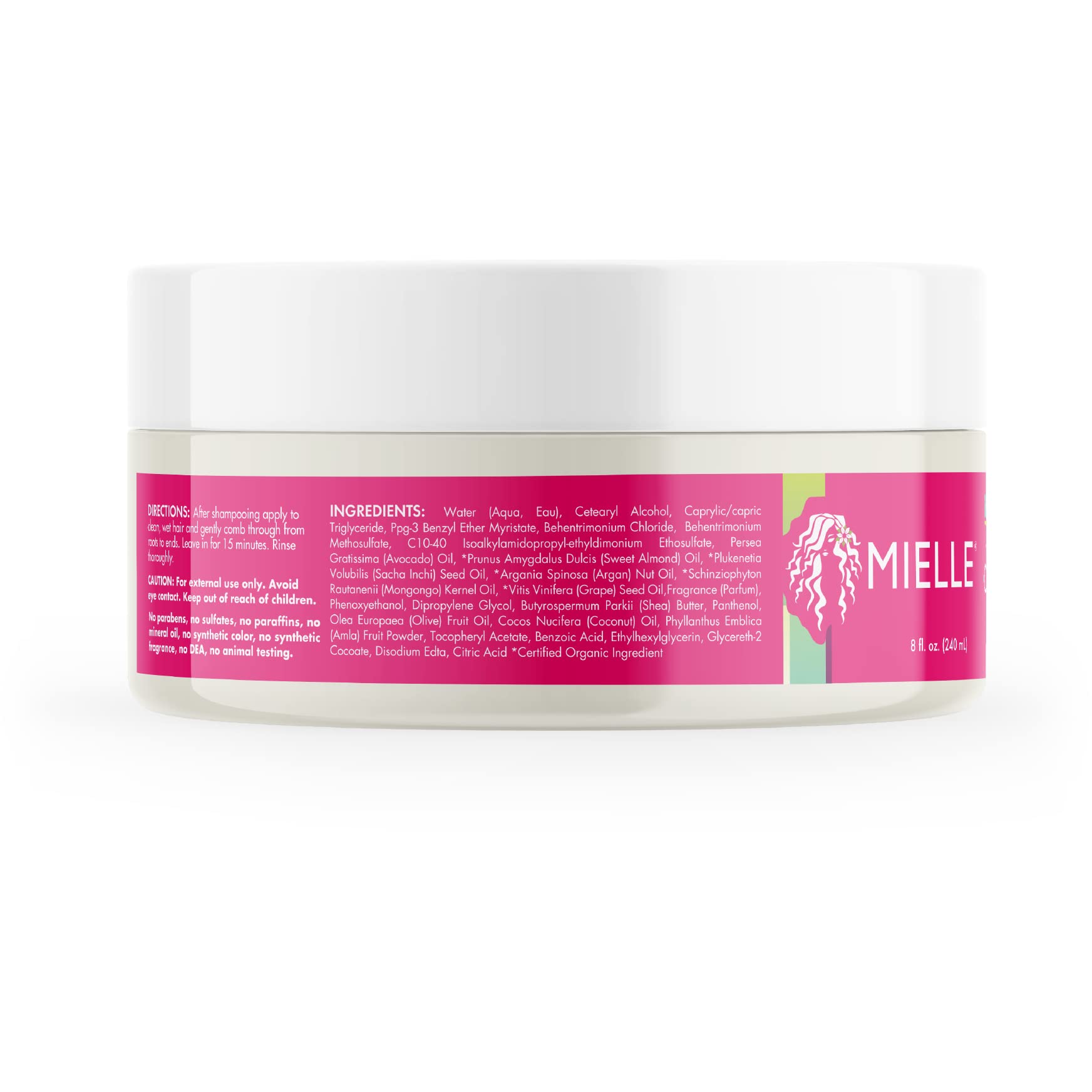 Acondicionador Mongongo hidratante de Mielle Organics aporta brillo natural.