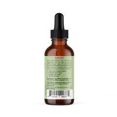 Mielle Organics aplicación de aceite caliente para suavizar mechones.