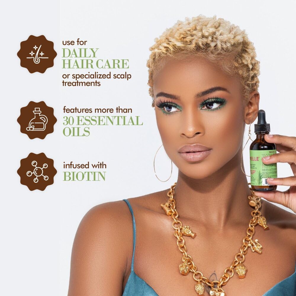 Mielle Organics biotina fortaleza capilar para crecimiento potencial.
