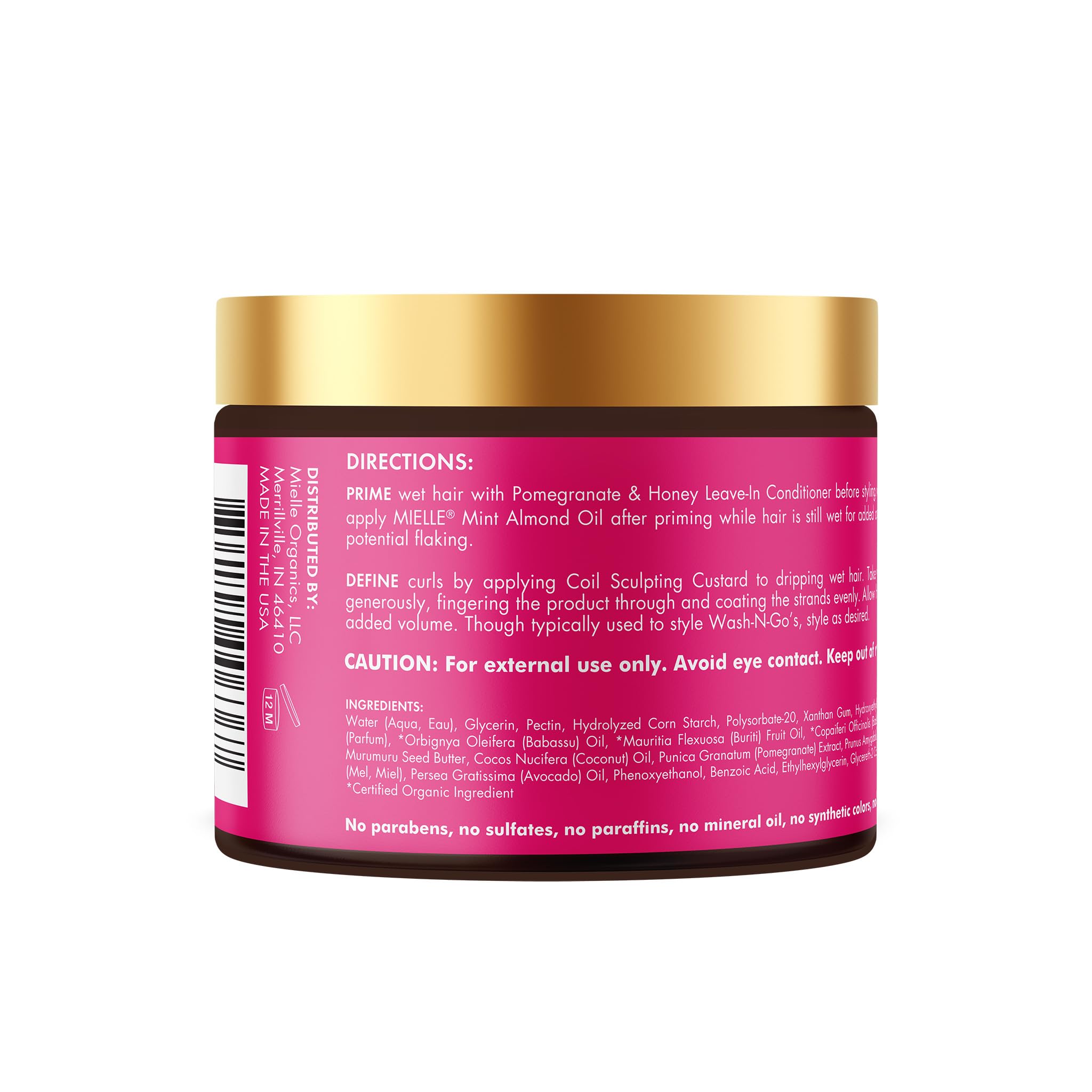Rizos secándose al aire con la crema definidora de Mielle Organics.