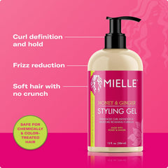 Gel para cabello de Mielle Organics controla el encrespamiento.