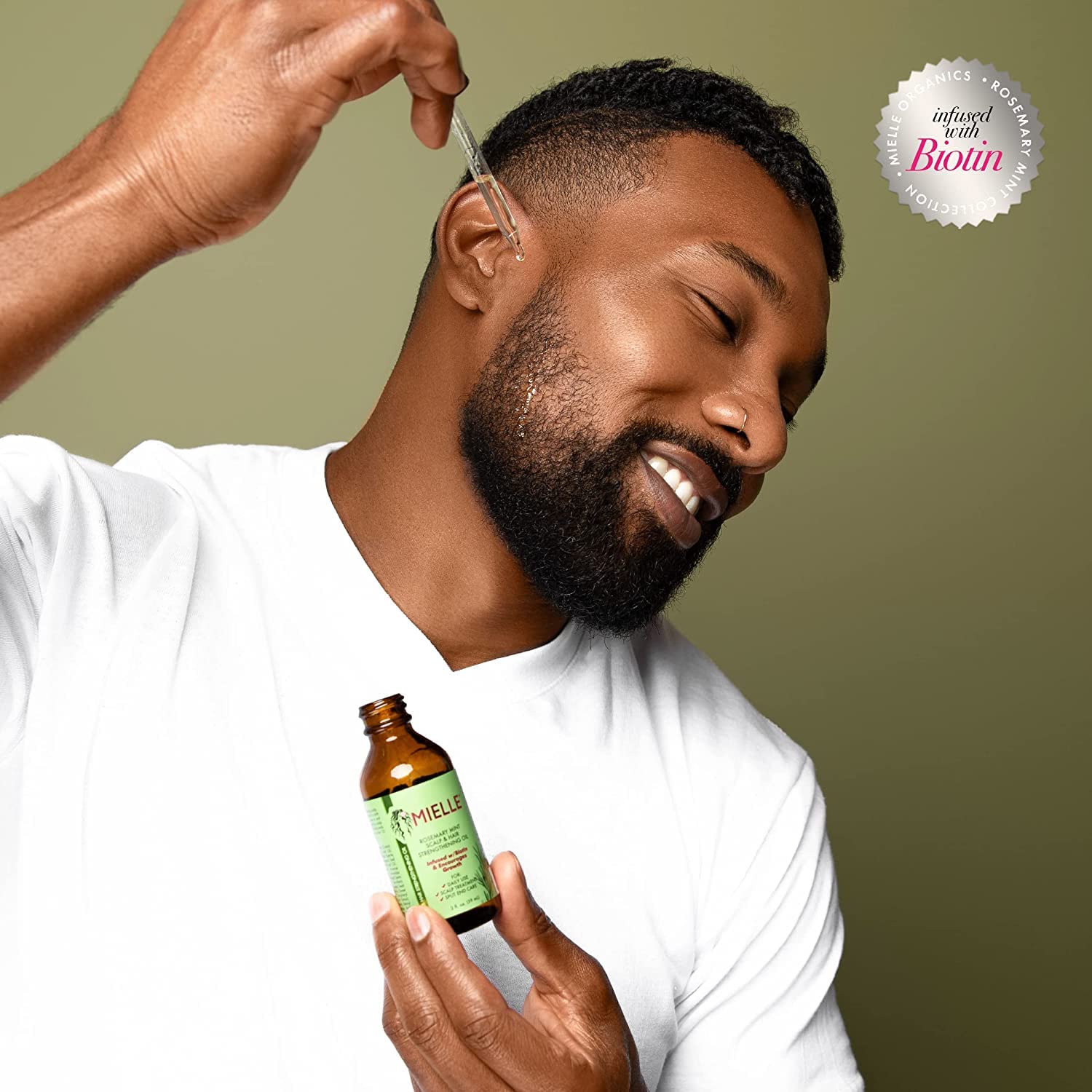 Mielle Organics ingredientes naturales para cabello sano y revitalizado.