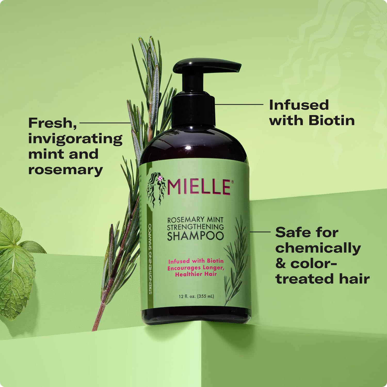 Cabello recién lavado luce hidratación y brillo suave.