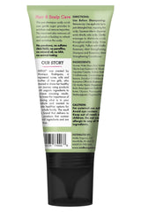 Rosemary y Mint exfoliante con azúcares, textura granular para frescura.