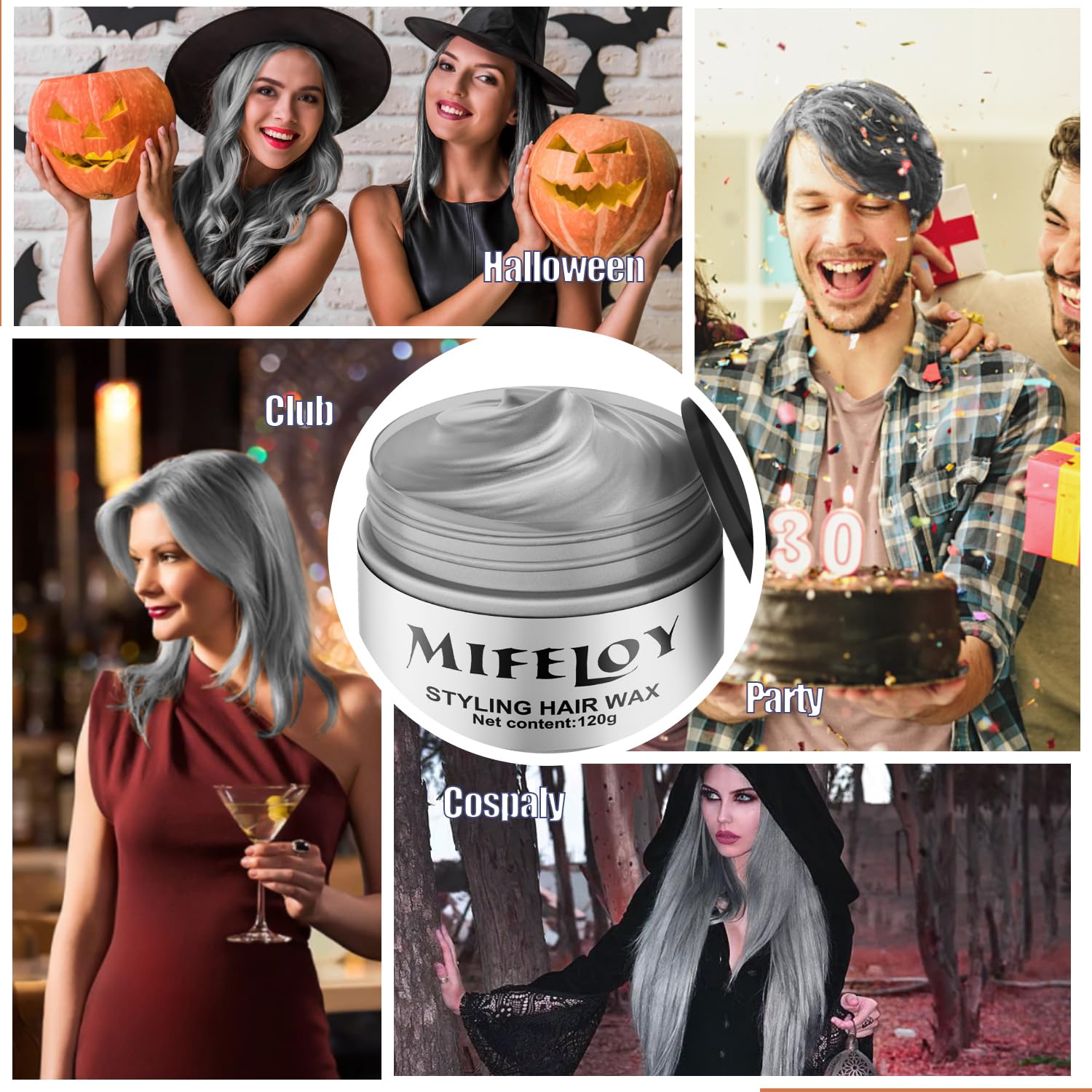 Mifeloy Usos para ocasiones: ideal para cosplay y fiestas.