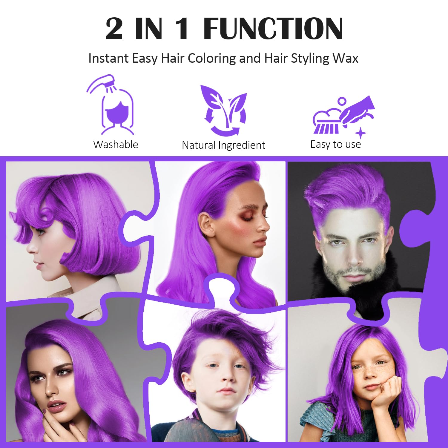 Mifeloy Cera Violeta: color intenso con acabado natural para looks rápidos.