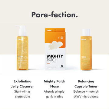 Mighty Patch Nariz: presentación de 10 tiras para cuidar tu piel