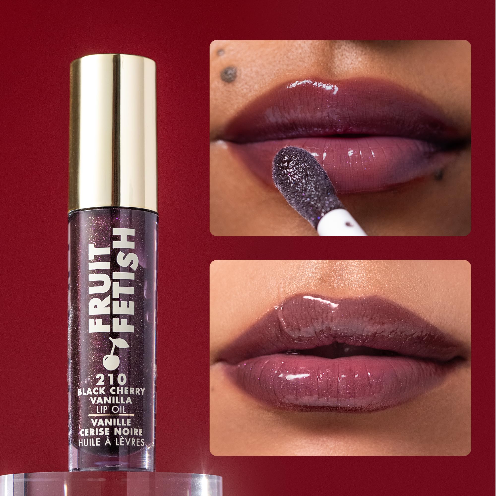 Milani aceite labial con extractos de frutas para sabor agradable y hidratación