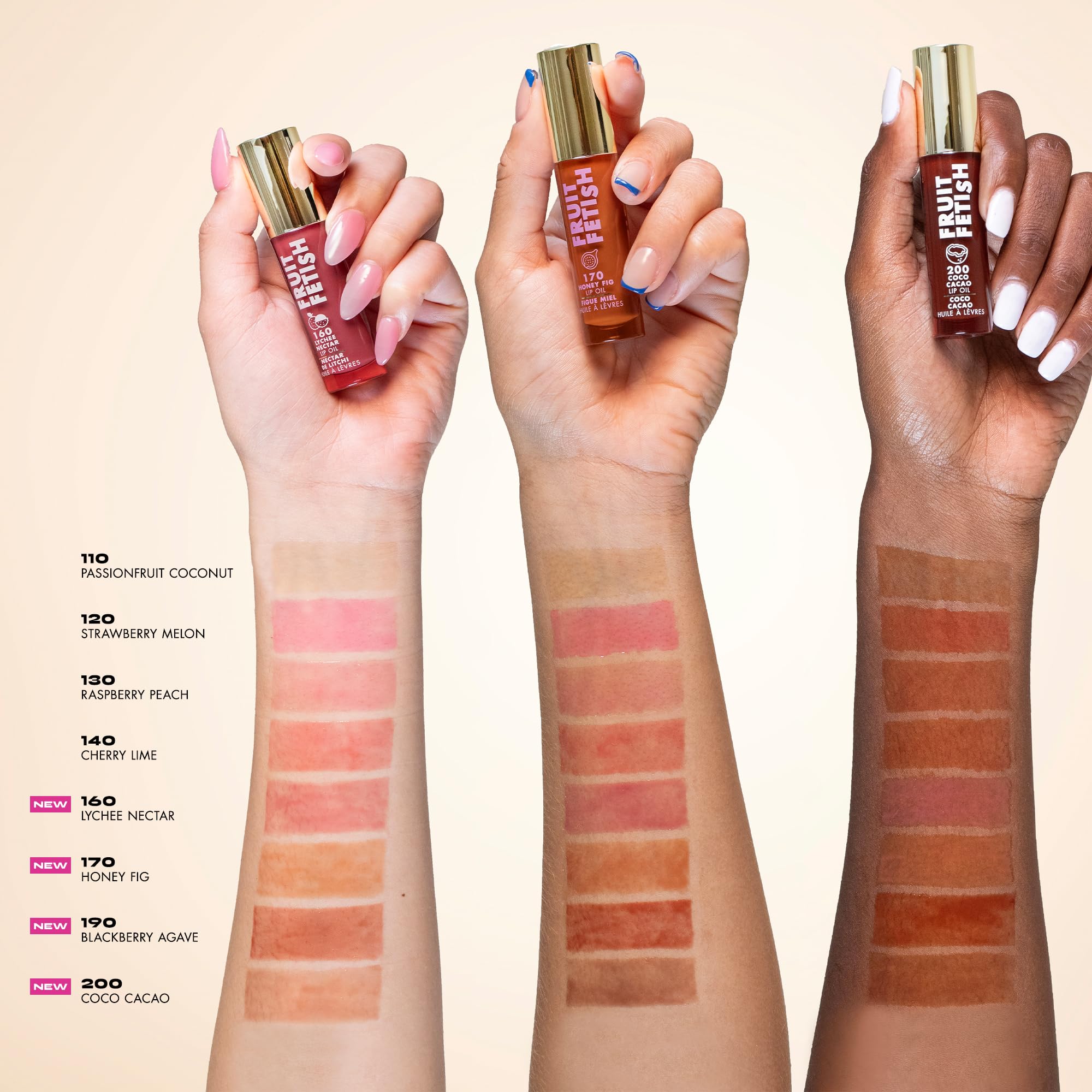Extractos de fruta en Milani Lip Oil brindan hidratación y color suave