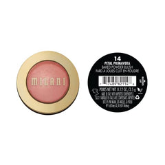 Milani Baked Blush acabado mate, rubor firme para un look definido.