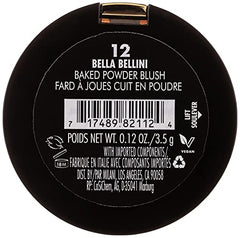 Milani Baked Blush Bella Bellini acabado satinado para realzar rasgos.