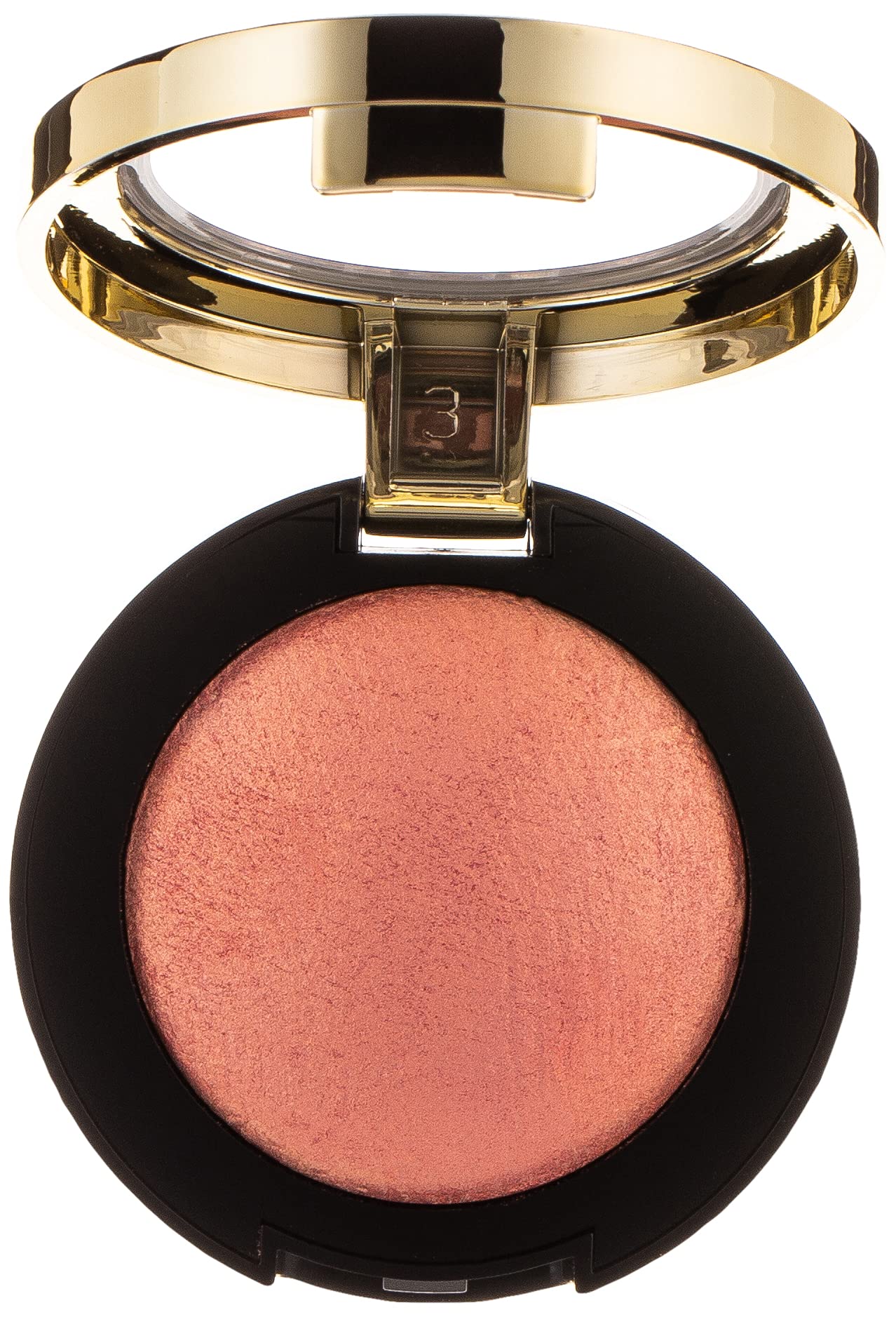 Milani Baked Blush Bella Bellini envase compacto para retoques.