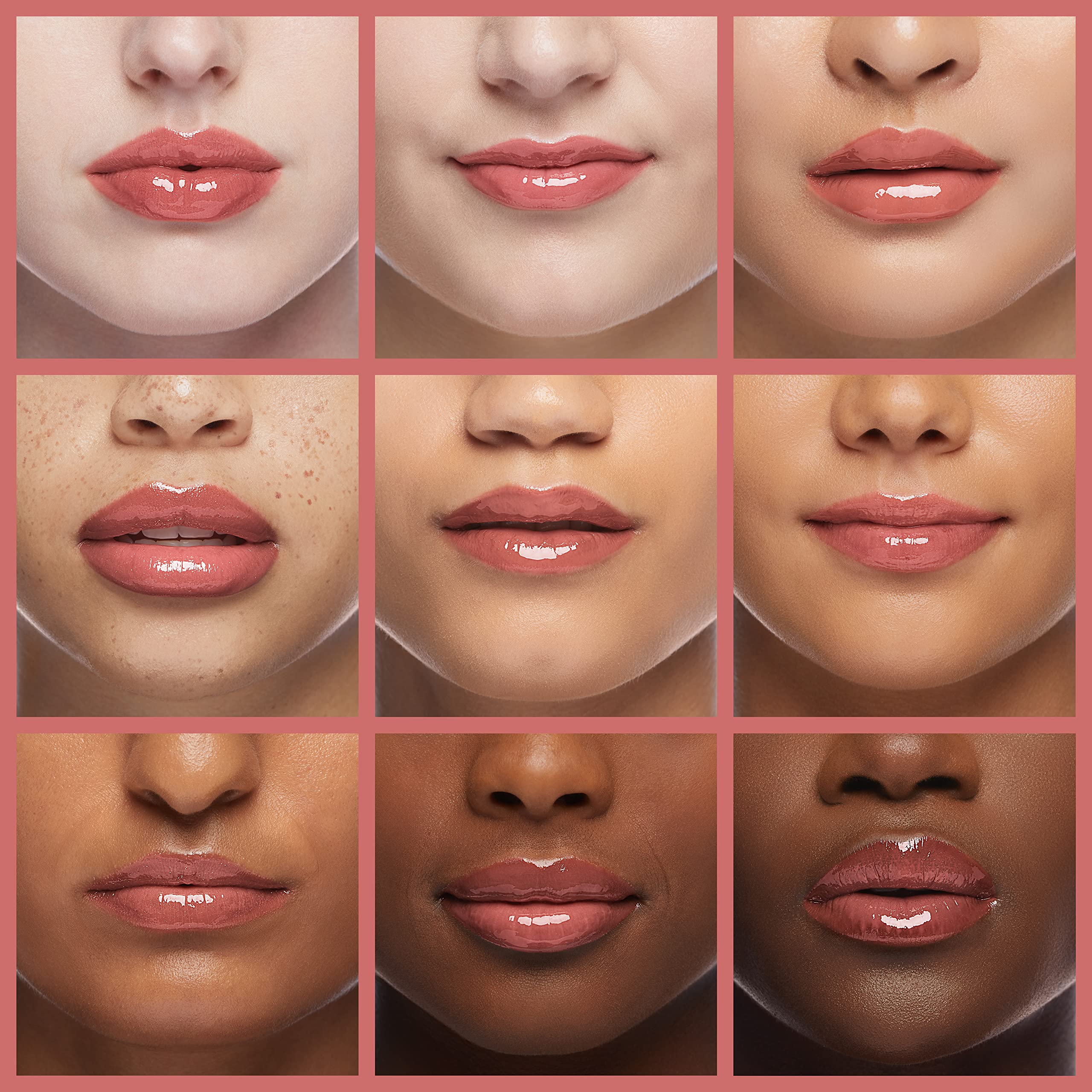 Milani Brillo Labial Nutritivo: swatch neutro para un look natural.