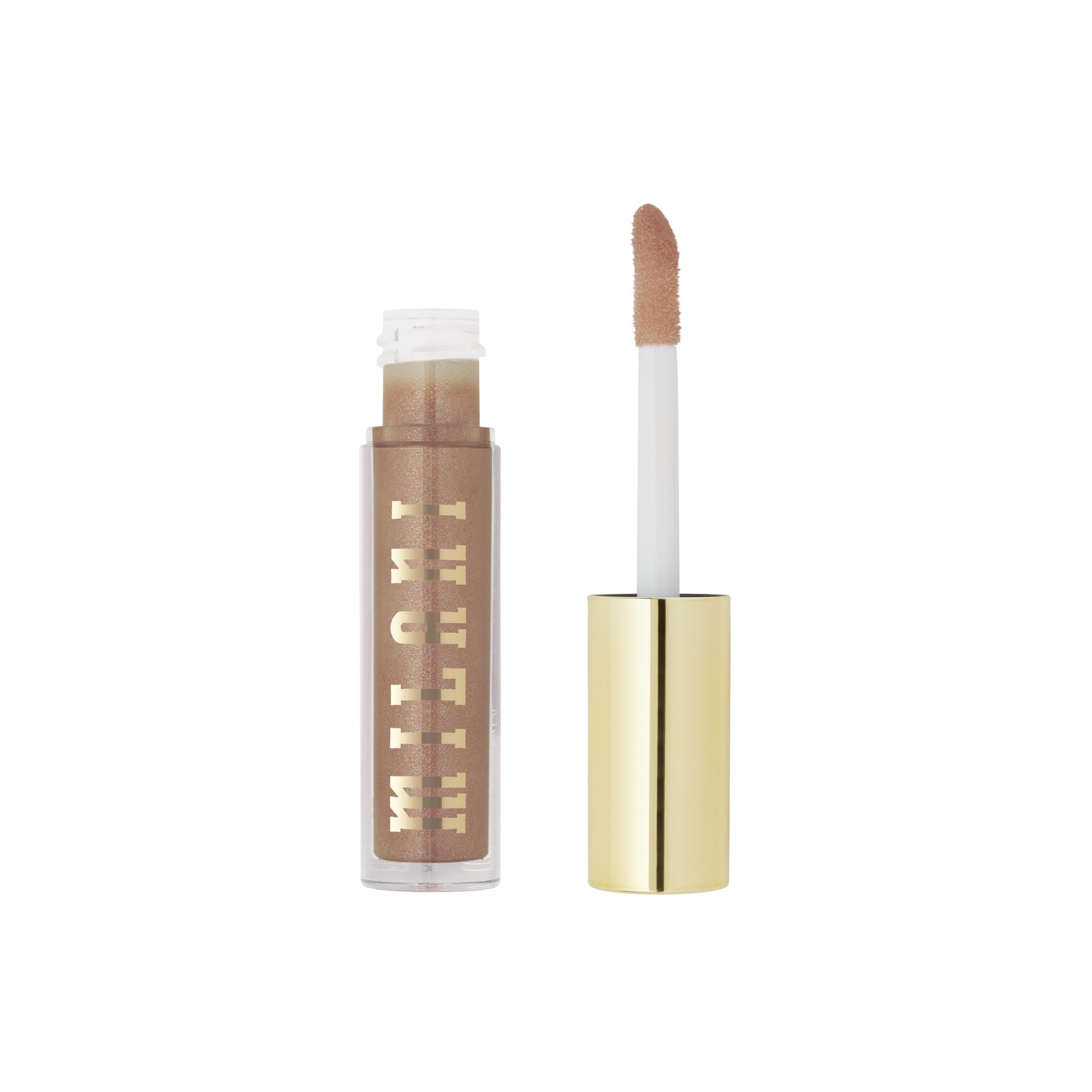 Textura suave Milani Brillo Labial acabado translúcido y brillo natural