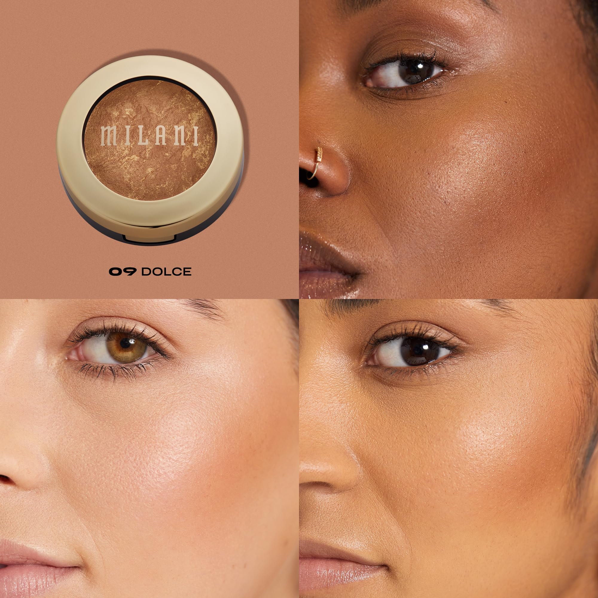 Milani Bronceador Textura suave polvo ligero para acabado natural