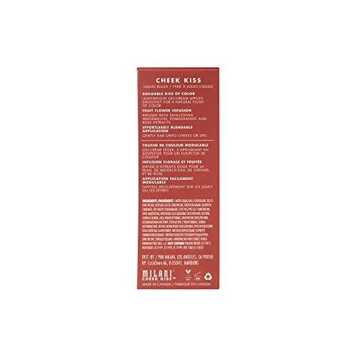 Milani Cheek Kiss Rose Romance, multiuso para mejillas y labios en cualquier ocasión.