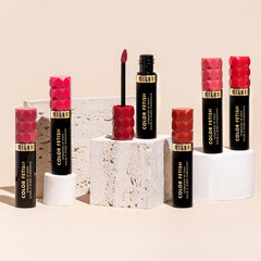Milani Color Fetish Lip Stain-150 Thats Fine, hidratación con ácido hialurónico y escualano.