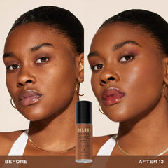 Milani Conceal + Perfect 2 en 1: aplicación con brocha para acabado uniforme.