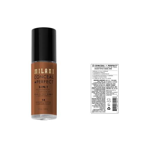 Milani Conceal + Perfect: aplicador incluido para una aplicación rápida.