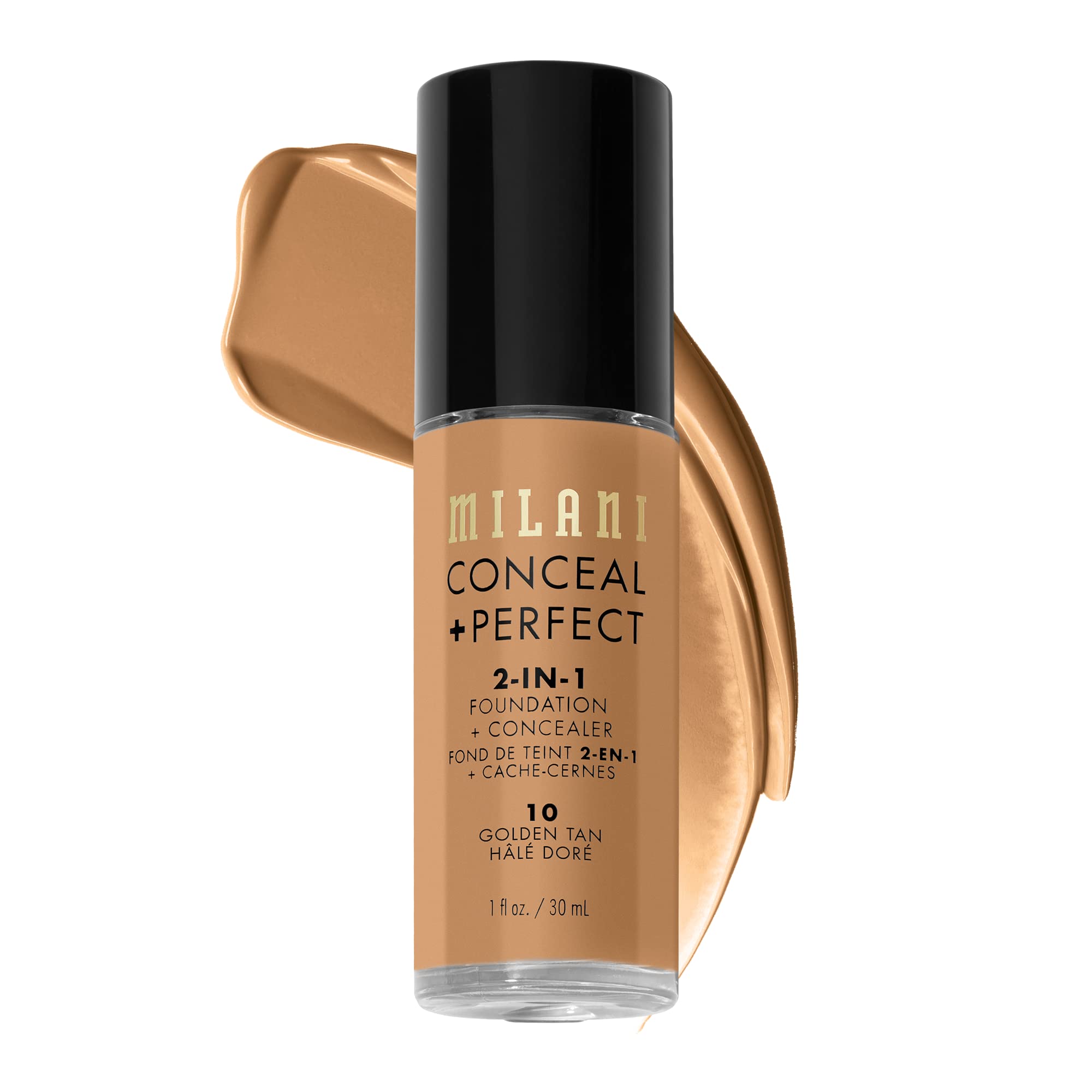 Milani Conceal + Perfect en bote de 1 oz para cobertura duradera.