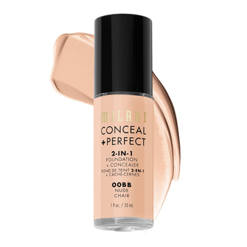 Milani Conceal Perfect: botella crema para cobertura uniforme.