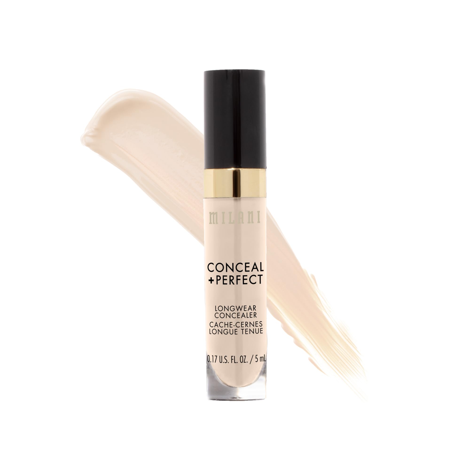 Milani Conceal + Perfect con punta precisa para cobertura de ojeras.