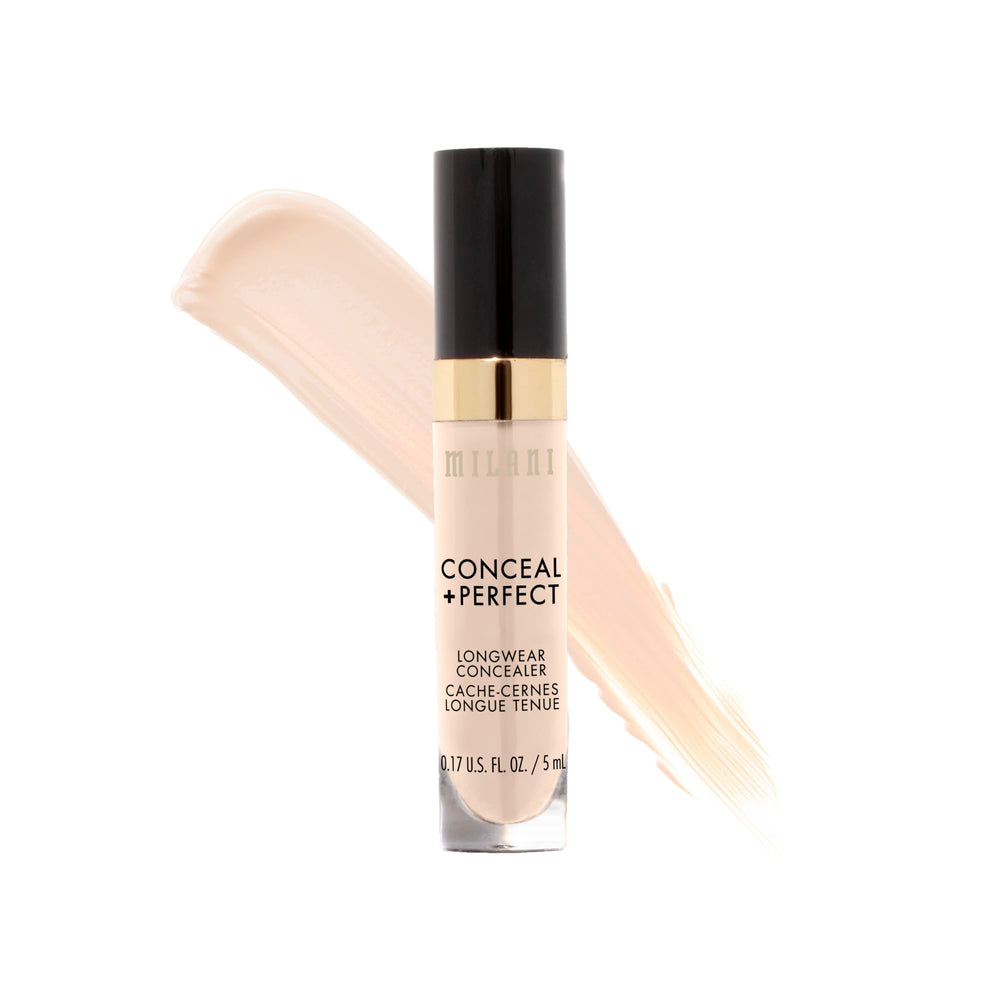 Milani Conceal + Perfect con punta precisa para cobertura de ojeras.
