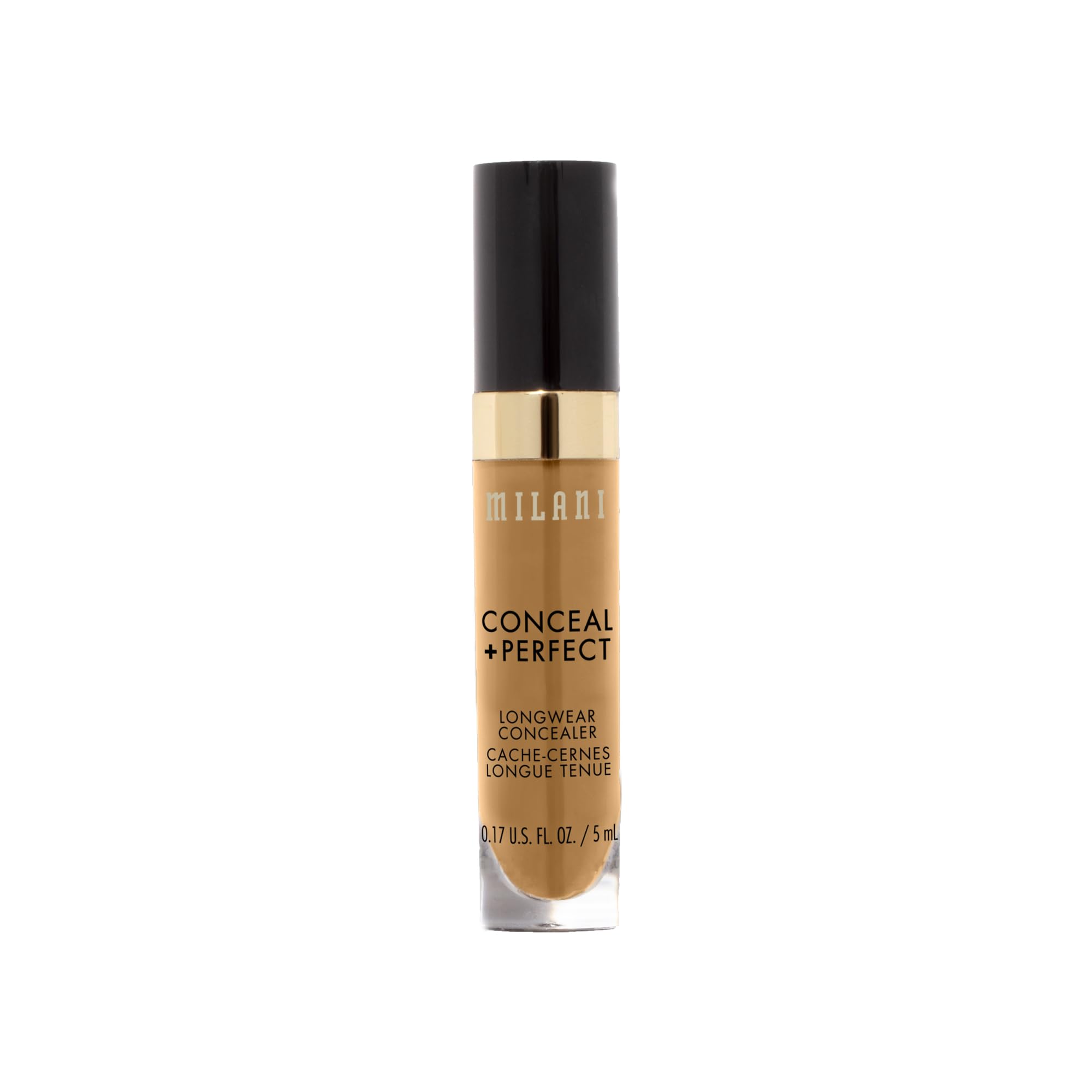 Milani Conceal + Perfect longwear water-resistant finish stays in place.