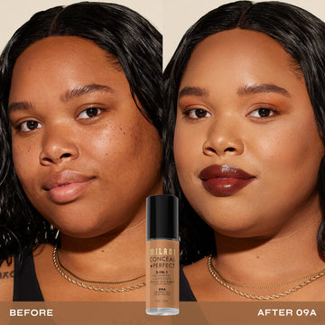 Milani Conceal + Perfect para ojeras y tono uniforme.