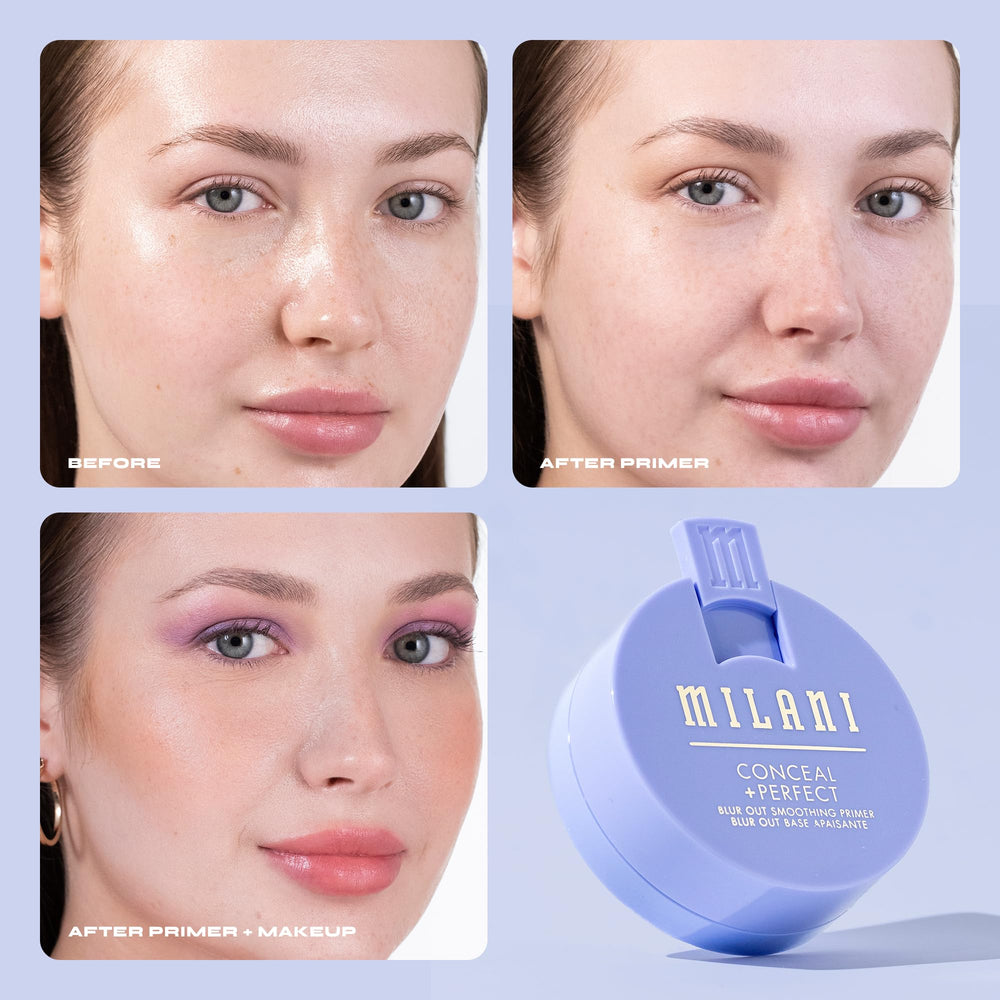 Milani Conceal + Perfect Primer skin-smoothing texture helps makeup sit evenly.
