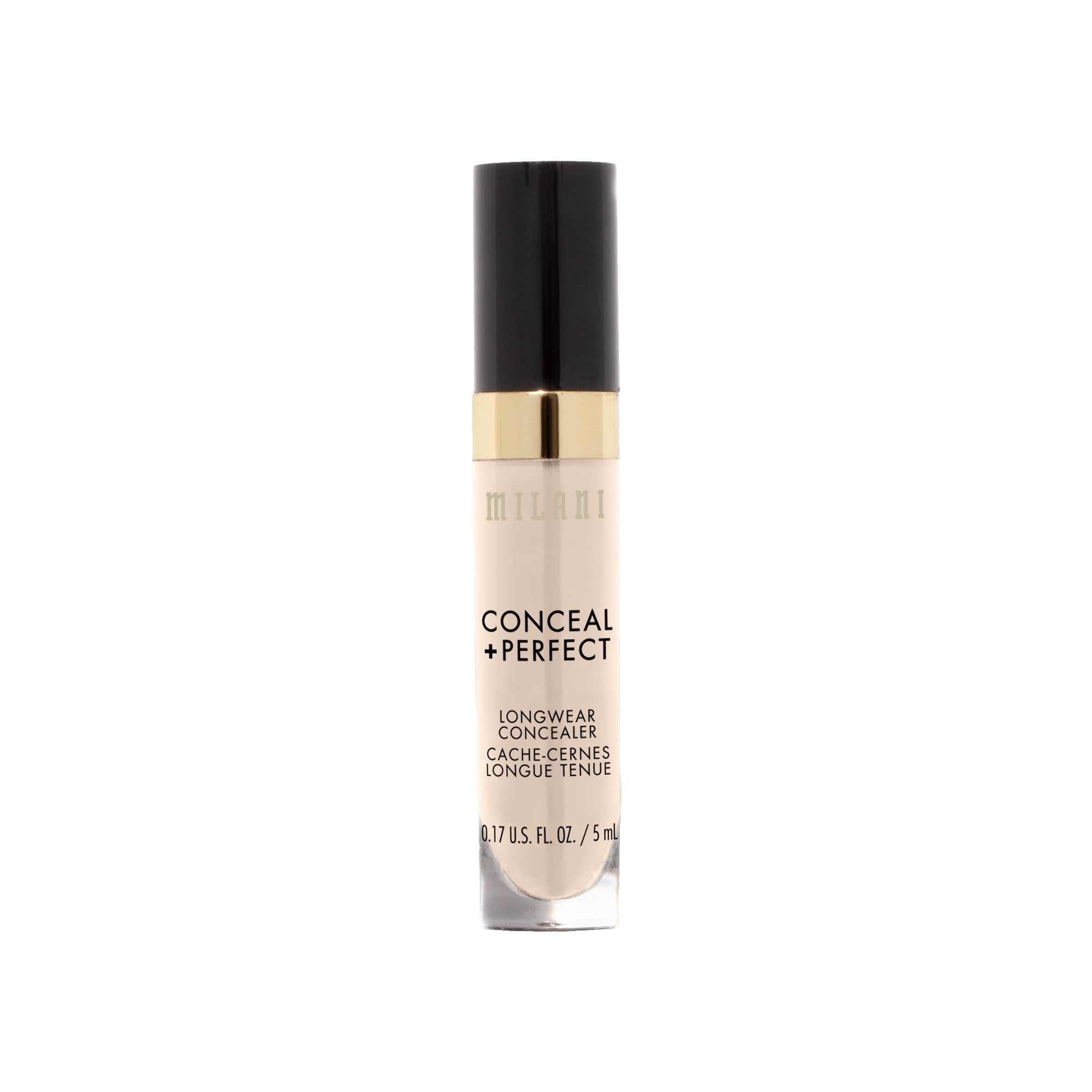 Milani Conceal + Perfect resistente al sudor para días activos.