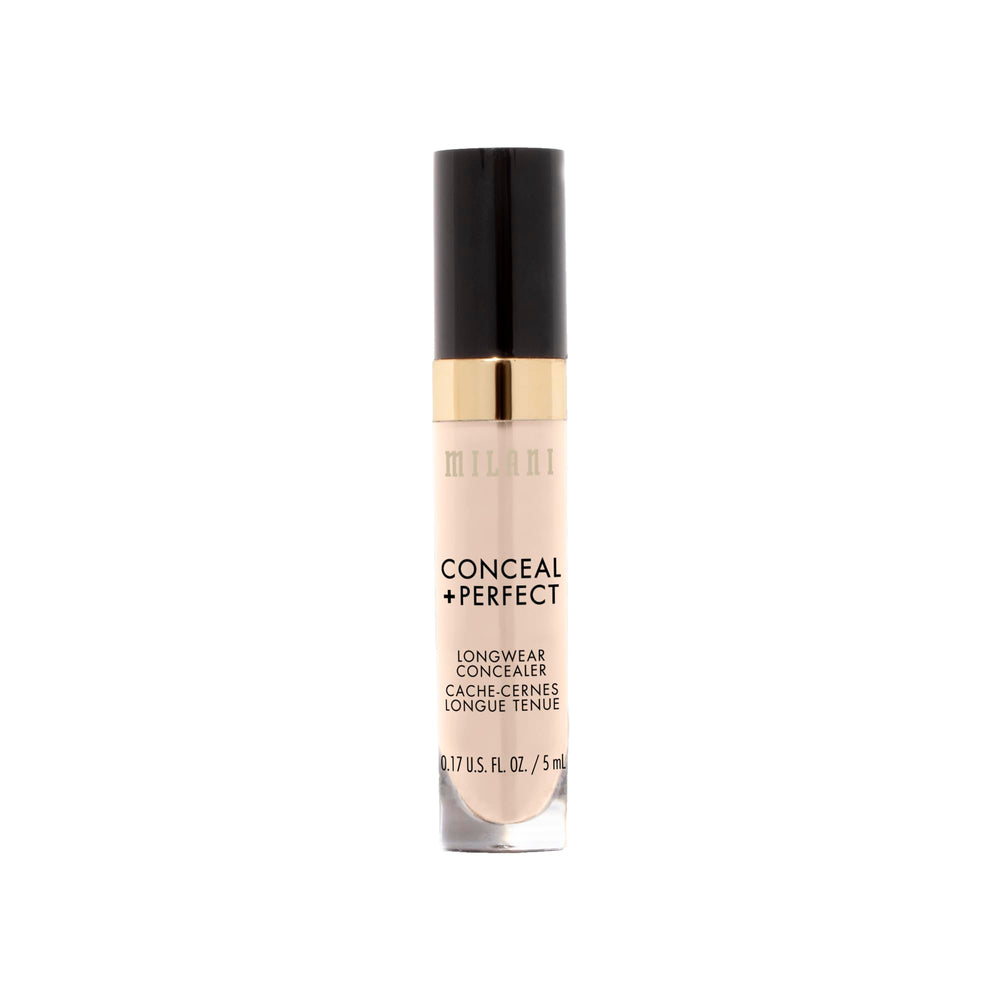 Milani Conceal + Perfect resistente al sudor para días activos.