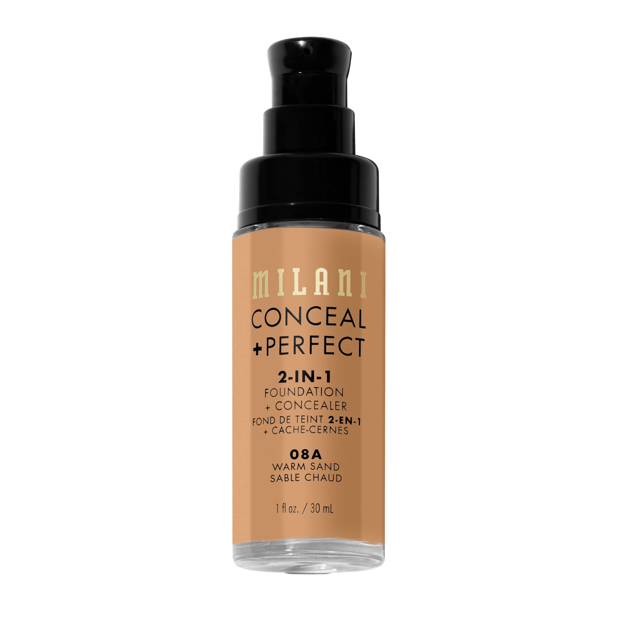 Milani Conceal + Perfect resistente al agua para look de todo el día