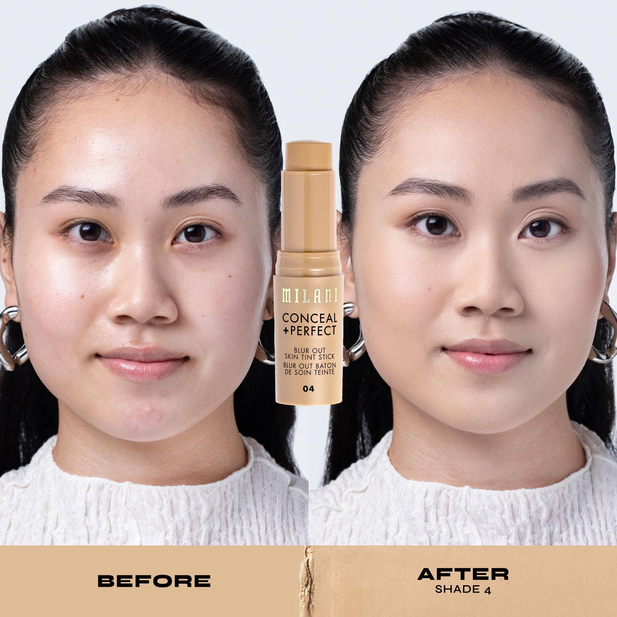 Milani Conceal + Perfect Skin Tint Stick: 25 tonos para encontrar el match ideal.