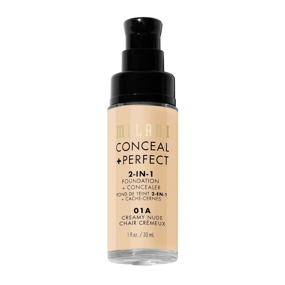 Textura cremosa de Milani Conceal + Perfect con cobertura uniforme