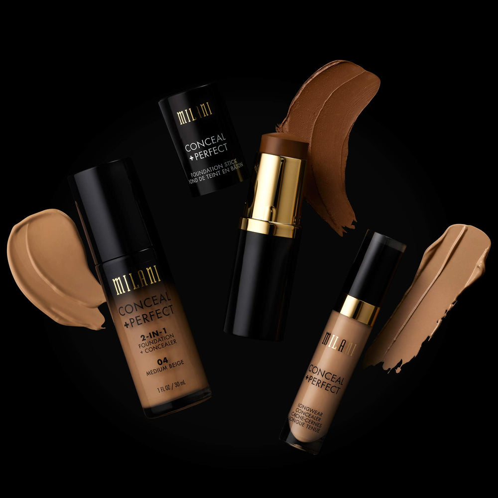 Tonos versátiles de Milani Conceal + Perfect para piel uniforme