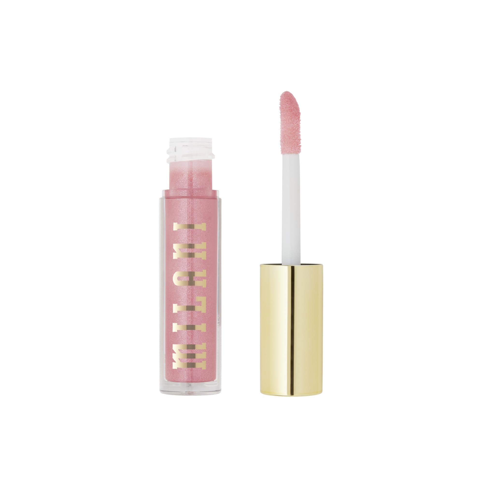 Milani cupid's bow tip crisscross application demonstration.