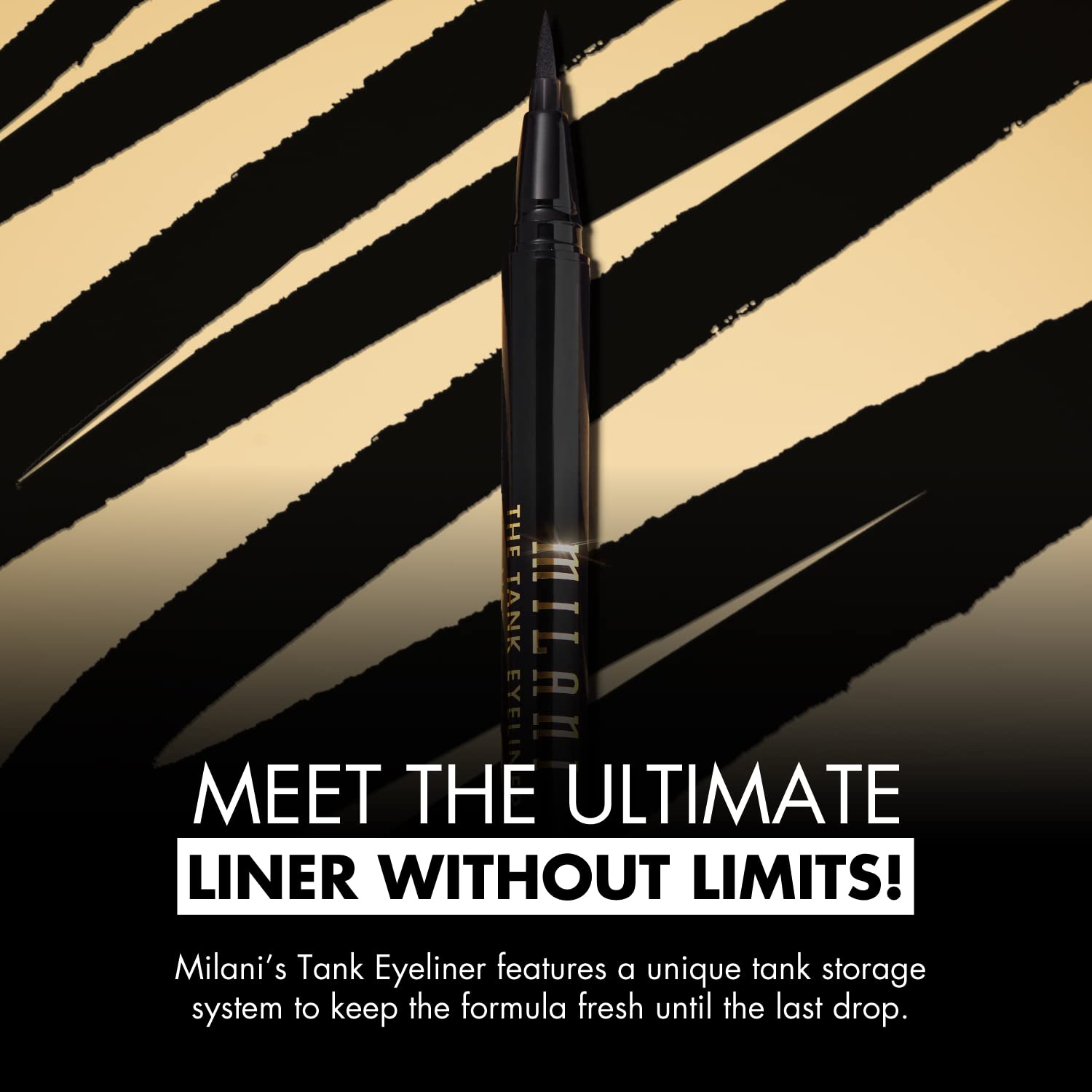 Milani El Tanque resistente al agua para looks duraderos.