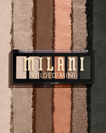 Milani Gilded Mini aplicación suave para difuminar sombras con facilidad.